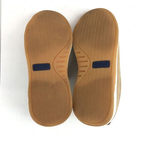 Lands End Women's 6 B Tan Beige Suede Slip-On Shoes 83085 - Picture 7 of 8